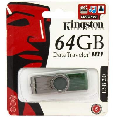 Флешка USB KINGSTON Data Traveler 101 64гб
