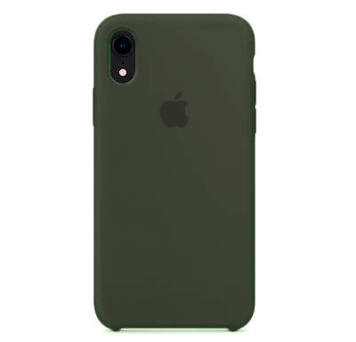 Чехол Silicone Case для iPhone XR Хаки