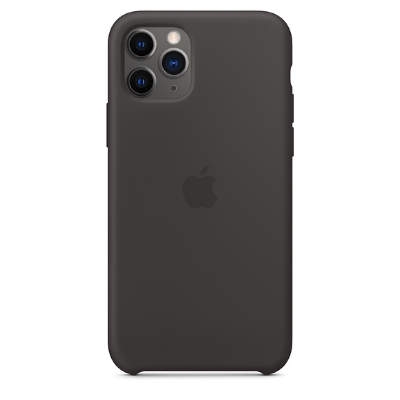 Чехол Silicon Case для iPhone 11 Pro черный