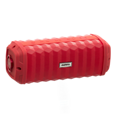 Колонка Remax портативная с микрофоном Bluetooth 4.2 Water-Proof Desktop Speaker RB-M12 (Red)