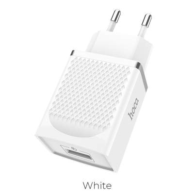 СЗУ HOCO C42A Vast power QC3.0 single port charger (EU) white