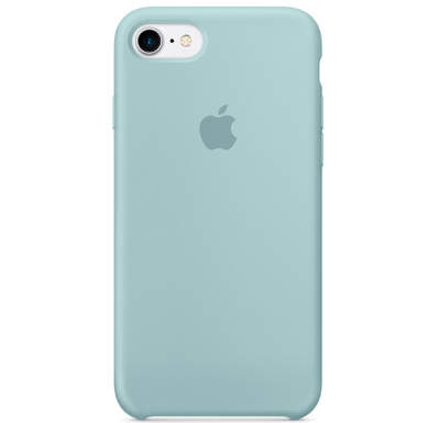 Чехол Silicone Case для iPhone 7/8 Светло-голубой