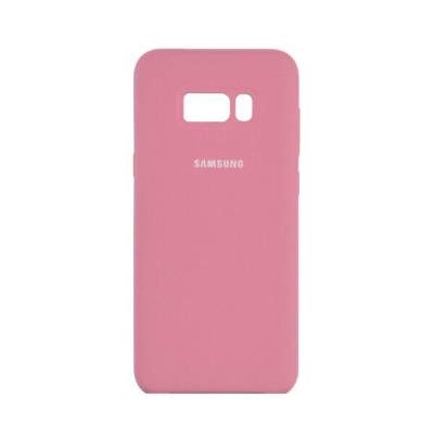Чехол Silicone Cover Samsung S8 розовый