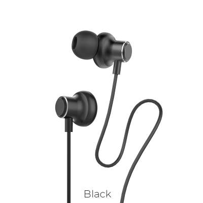 Наушники HOCO M44 Magic sound wired earphones with microphone black
