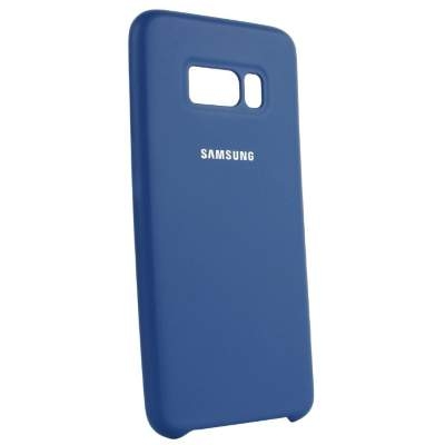 Чехол Silicone Cover Samsung S8 синий