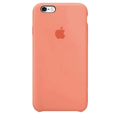 Чехол Silicone Case для iPhone 6/6S Персиковый