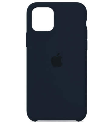 Чехол Silicon Case для iPhone 11 темно-синий
