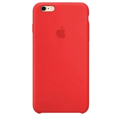 Чехол Silicone Case для iPhone 6/6S Светло-красный