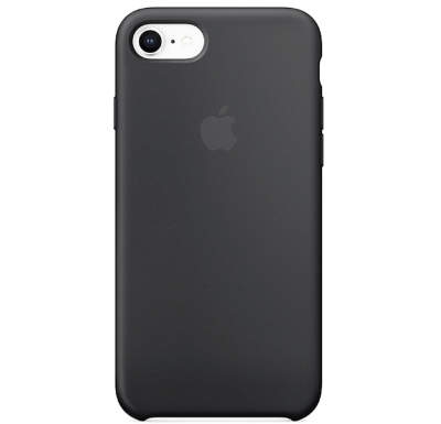 Чехол Silicone Case для iPhone 7/8 Темно-серый