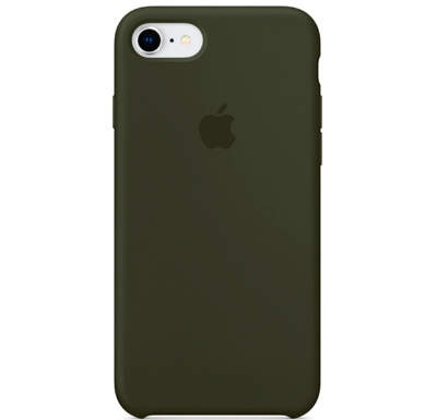 Чехол Silicone Case для iPhone 7/8 Хаки
