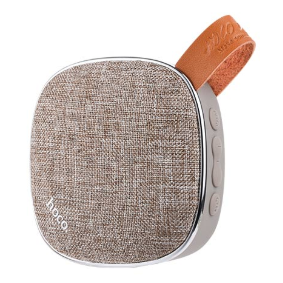 Колонка HOCO BS9 Light textile desktop wireless speaker blonde&brown