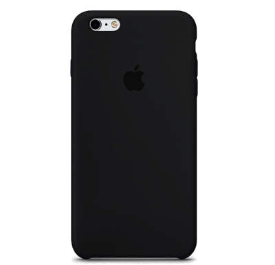 Чехол Silicone Case для iPhone 6/6S Черный