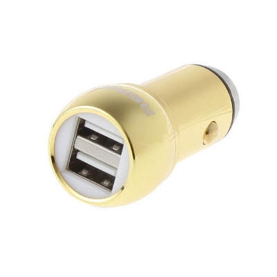 АЗУ Remax 2 USB RC-C205 (gold)