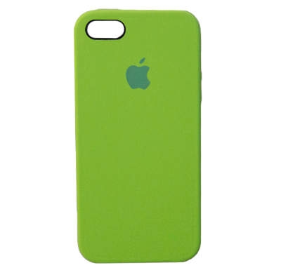Чехол Silicone Case для iPhone 5/5S/SE Зеленый