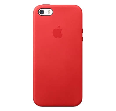 Чехол Silicone Case для iPhone 5/5S/SE Красный