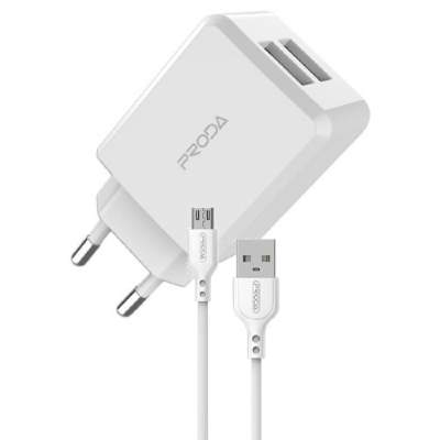 СЗУ Remax Proda Linshy pro Charger For Micro PD-A22 (White)