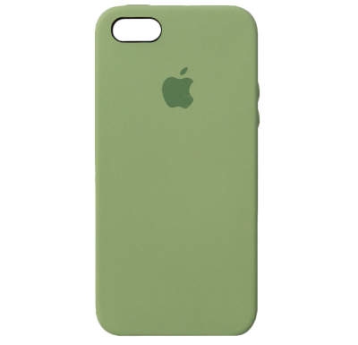 Чехол Silicone Case для iPhone 5/5S/SE Мятный