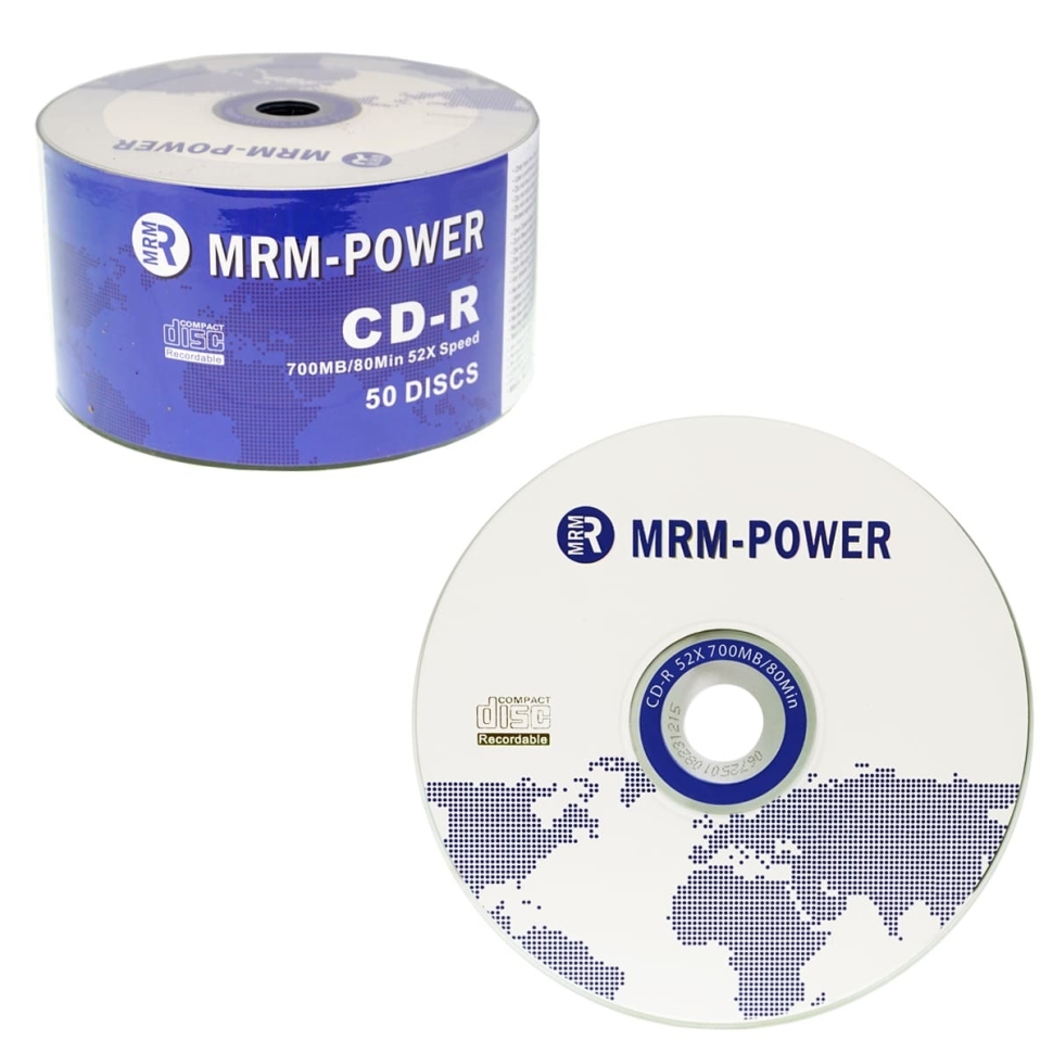 Диск MRM CD-R 700MB (1 упак. = 50 шт.)