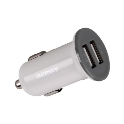 АЗУ Remax Alloy Series car charger 4.8A RCC222 (Silver)