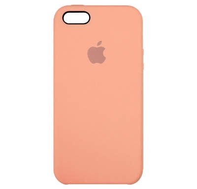 Чехол Silicone Case для iPhone 5/5S/SE Персиковый