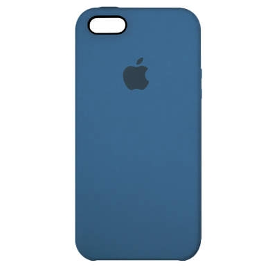 Чехол Silicone Case для iPhone 5/5S/SE Светло-синий