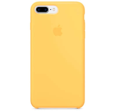Чехол Silicone Case для iPhone 7/8 Plus Желтый