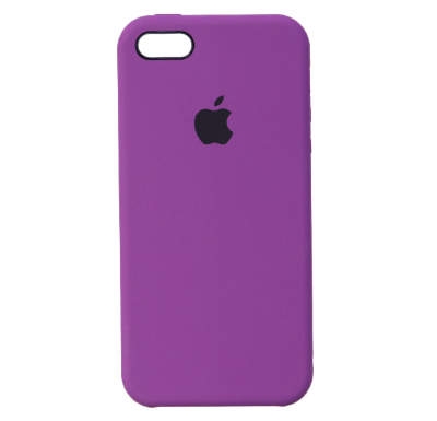 Чехол Silicone Case для iPhone 5/5S/SE Фиолетовый