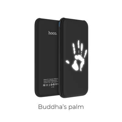 Внешний АКБ HOCO J10 Glowing pattern mobile (10000 mAh) Buddha’s Palm