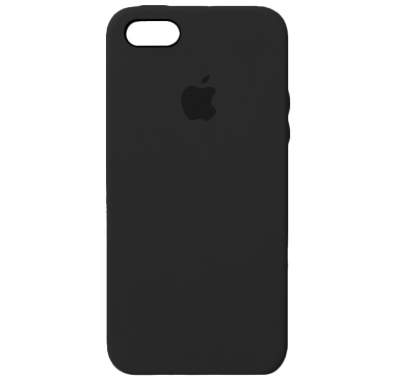 Чехол Silicone Case для iPhone 5/5S/SE Черный