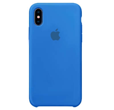Чехол Silicone Case для iPhone XS MAX Синий