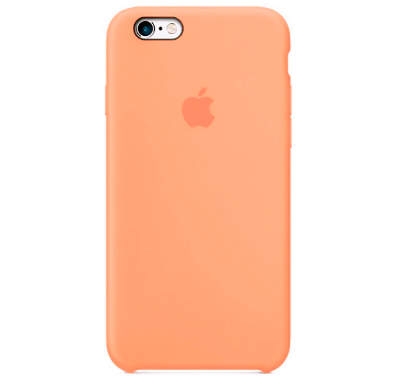 Чехол Silicone Case для iPhone 6/6S Plus Абрикосовый