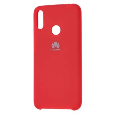Чехол Silicone Cover Huawei Y7 2019 красный