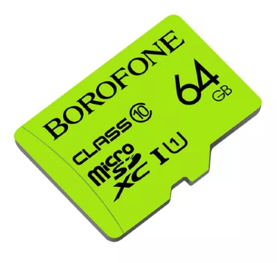 Карта памяти 64GB BoroFone TF high speed