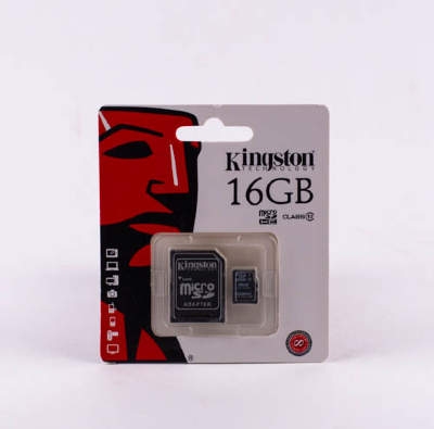 Карта памяти Micro KINGSTON 16gb class10