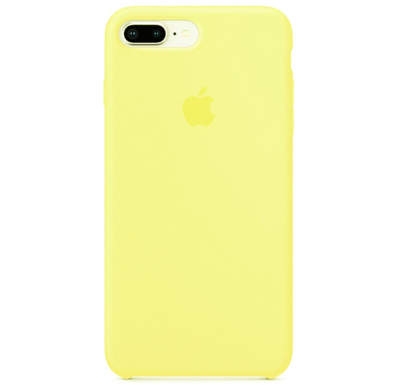 Чехол Silicone Case для iPhone 7/8 Plus Лимонный