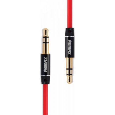 Аудио кабель Remax 3.5mm Aux Jack Cable L100/L200 1 m (Red)
