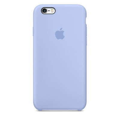 Чехол Silicone Case для iPhone 6/6S Plus Васильковый