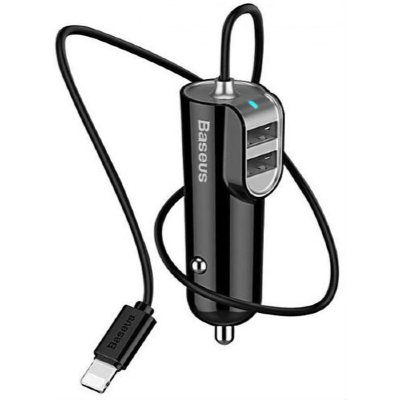 АЗУ Baseus Energy Station with Line Multi Car Charger CCNL-01 (Black)