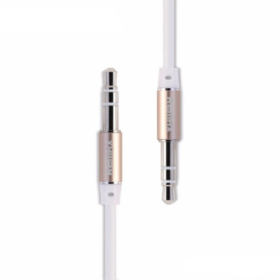 Аудио кабель Remax 3.5mm Aux Jack Cable L100/L200 1 m (White)