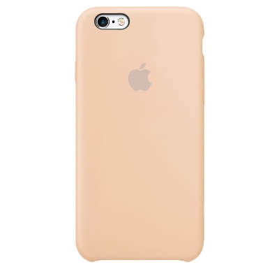 Чехол Silicone Case для iPhone 6/6S Plus Жемчужно-розовый