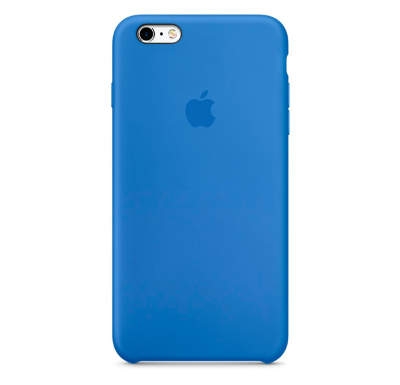 Чехол Silicone Case для iPhone 6/6S Plus Кобальтовый