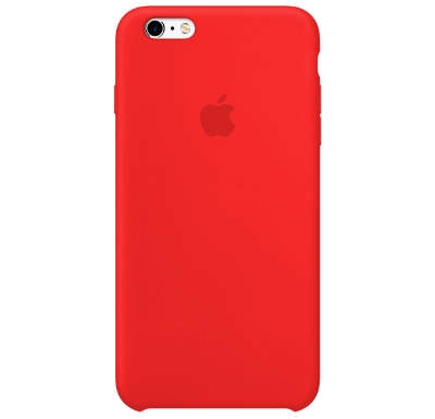 Чехол Silicone Case для iPhone 6/6S Plus Красный