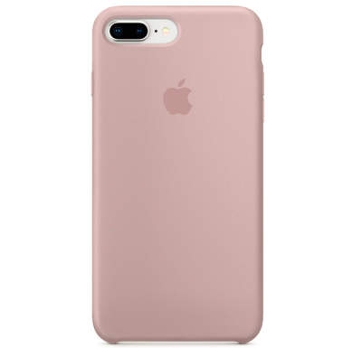 Чехол Silicone Case для iPhone 7/8 Plus Пудровый