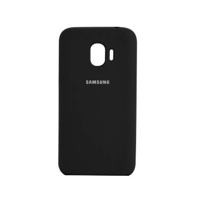 Чехол Silicone Cover Samsung J2 2018/J2 pro чёрный