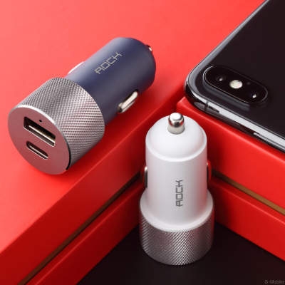 АЗУ Rock Sitor Type-C Car Charger Original