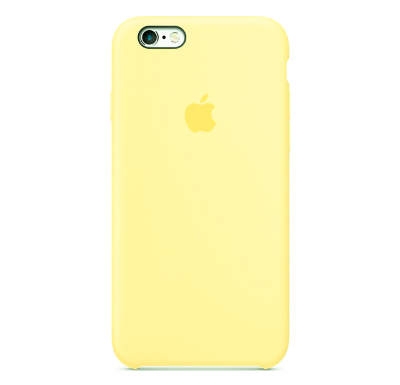 Чехол Silicone Case для iPhone 6/6S Plus Лимонный