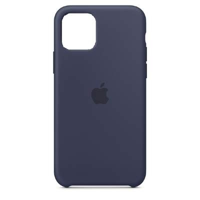 Чехол Silicon Case для iPhone 12 Mini темно-синий