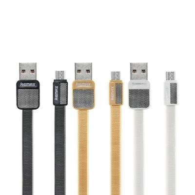 Кабель Micro Remax RC-044m Metal cable 1000 mm (Gold)