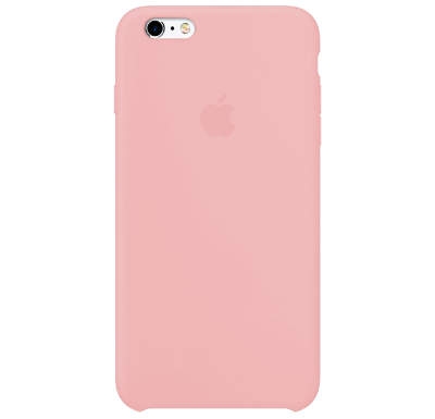 Чехол Silicone Case для iPhone 6/6S Plus Нежно-розовый