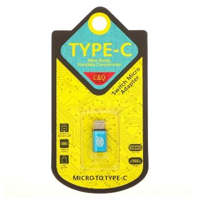 Переходник Micro=Type-C T-02 V8